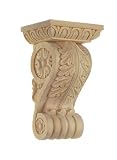 Acanthus Small corbel w/ egg & dart - Cherry