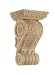 Acanthus Small corbel w/ egg & dart - Cherry