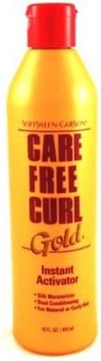 Care Free Curl Gold Activator and Moisturizer - 16 Ounce (3 Pack)