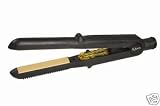H2pro 109YVI 7/10-inch Domed Ceramic Tourmaline Styling Flat Iron