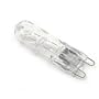 JCD60 CLEAR G9 BASE 60 WATT QUARTZ HALOGEN LIGHT BULB SUPRA LIFE 4,000 HOURS 130 VOLTS G9 HALOGEN BULB