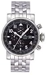 ADEE KAYE MENS TIME KEEPER BLACK DIAL CHRONO