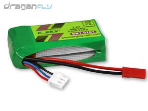 31EZZsR%2BNPL Lithium Polymer Battery for Esky Lama V4 and V3 RC Helicopters   7.4V, 2 Cell, 800mAh LiPo