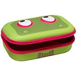 ZIPIT Pencil/Storage Beast Box, Hard Shell, 8.2" x 5" x 3.15", Monster Face, Green (ZBB-GR)