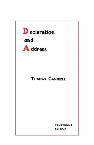 Declaration and Address - Centennial Edition under Canon Law in The Books Store