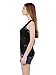 Persun Women Lace Floral Sleeveless Mesh Crochet Vest Tank Top Shirt Blouse