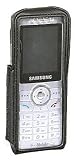 Samsung SGH-T509 T-509 Neoprene Black Case Cover with Removable Belt Clip