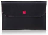 Produkt-Bild: GreatShield VERSE Ledertasche schutzh&uuml;lle Case Envelope f&uuml;r iPad 3rd Gen "Das neue iPad" 4G LTE, iPad HD (2012 modelle) und iPad 2 2nd Gen 3G+Wifi, Motorola Xoom 10.1, Samsung Galaxy Tab 10.1, HP TouchPad, Viewsonic Viewpad (10 Zoll Webtablet) - schwarz