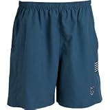 K-Swiss Reinforcer 6.5 Woven Short (COLOR: Blue/White, SIZE:Large)