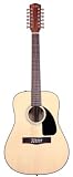 Fender CD-100-12 Dreadnought Acoustic 12 String Guitar, Natural
