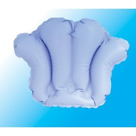 Inflatable Bath Pillow With Suction Cups