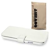 Samsung i9300 Galaxy S3 Low Profile Covert Branded PU Leather Wallet Case (White)
