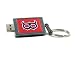 Boston Red Sox DataStick Keychain 4 GB USB 2.0 Flash Drive DSK4GB-BOSV2