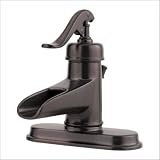 Price Pfister 042-YP0Z Ashfield Single-Handle 4-Inch Centerset Lavatory Faucet with Pop-Up, Oil Rubbed Bronze