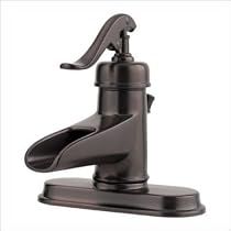 Price Pfister 042-YP0Z Ashfield Single-Handle 4-Inch Centerset Lavatory Faucet with Pop-Up, Oil Rubbed Bronze