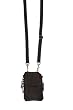 Baggallini Crinkle Flip Phone Case, Espresso