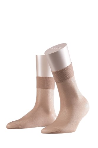 FALKE Damen Str&uuml;mpfe & Strumpfhosen/ Stulpen  41305 Seidenglatt 15 Socke, Gr. 39-42, Hautf Preisvergleich