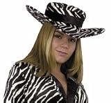 31Ea33z7CxL. SL160  Adult Ladies Zebra Pimp Hat