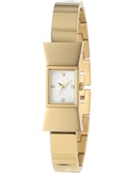 kate spade new york Womens 1YRU0070 "Carlyle" Gold-Tone Bangle Watch