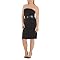 Limited Edition Plus Belted Strapless Dress - Black