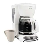 Mr. Coffee VB12 12-Cup Coffee Maker, White