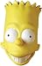 Adult Bart Simpson Mask
