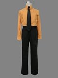 Japanese Anime Katekyo Hitman Reborn Cosplay Costume - Kokuyo School Uniform 1st Ver Set Medium