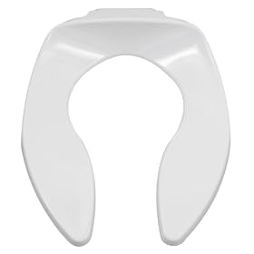 Buy American Standard 5910.110.020 Elongated Open Front Toilet Seat with EverClean,... by American Standard now!