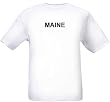 MAINE - State-series - Heather Grey or White T-shirt