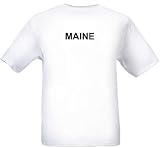 MAINE - State-series - Heather Grey or White T-shirt