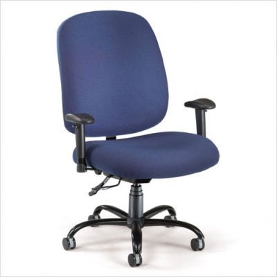 Big and Tall Chair Color: Gray