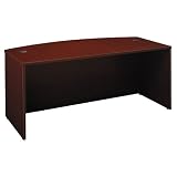 Series C: 72-Inch Bow Front Desk Shell
