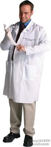Adult's Dr. Harry Fingerman Proctologist Lab Coat