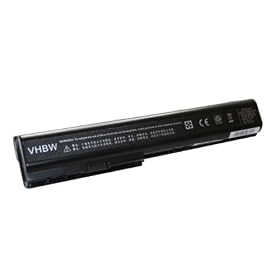 Batterie LI-ION 6600mAh 14.4V noir compatible pour HP remplaceHSTNN-IB75, HSTNN-OB75, HSTNN-Q35C, HSTNN-C50C, 464059-141, 464059-361, NBP8A94