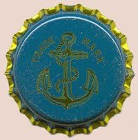 Anchor Brewing Company - Brewery Bottle Crowns - Set of 5