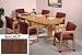 8-Sided 36x72 Table Walnut Finish