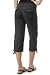 Lucky Brand Capris Bischoff Silk Crop Pants 6/28 Black 7W20087 BLK/001