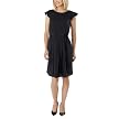 Mossimo&reg; Black: Pleated Flutter Sleeve Dress