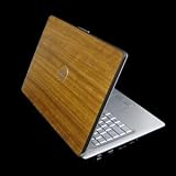 Dell Inspiron 1525 Laptop Premium Cover Skin (Mahogany Wood)