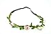 Shop4(TM)Lady's Silk Floral Elastic Headband-White and Pink Rose (A 314-004)