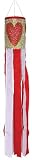 Toland Home Garden 169145 Ladybug Heart Windsock, 6 by 42