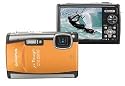 Olympus Stylus Tough-6000 10 MP Waterproof Digital Camera with 3.6x Wide Angle Optical Dual Image Stabilized Zoom and 2.7-Inch LCD (Orange)