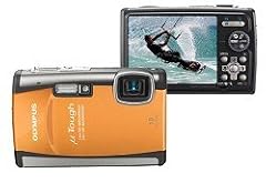 Olympus Stylus Tough-6000 10 MP Waterproof Digital Camera with 3.6x Wide Angle Optical Dual Image Stabilized Zoom and 2.7-Inch LCD (Orange) photo