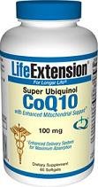 Super Ubiquinol CoQ10 with Enhanced Mitochondrial Support 100mg - 60 - Softgel