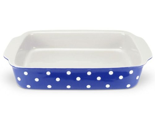 Spode Baking Days Dark Blue Rectangular Handled Dish