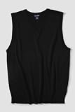 Blue Ocean Solid V-Neck Sweater Vest