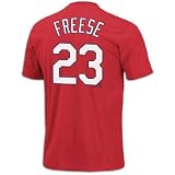David Freese St. Louis Cardinals Red Name and Number Jersey T-Shirt Large