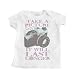 Humorous Take a Picture Design Girl's Infant T-Shirt (White) - Newborn