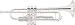 Conn 1BR Vintage One Series Professional Bb Trumpet, Silver Rose Brass Bell