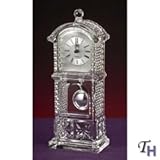 LEAD CRYSTAL GRANDFATHER CLOCK